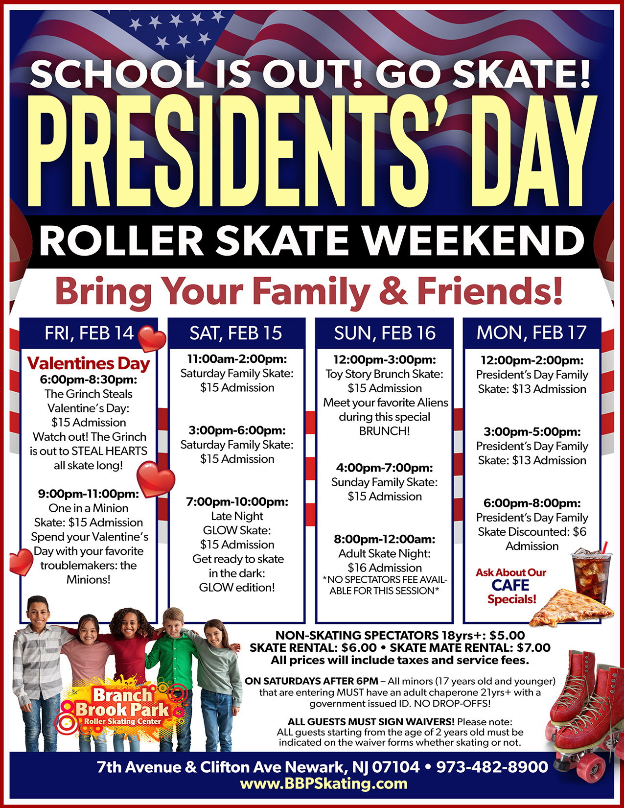 BBP Skating Presidents Day Weekend 2025