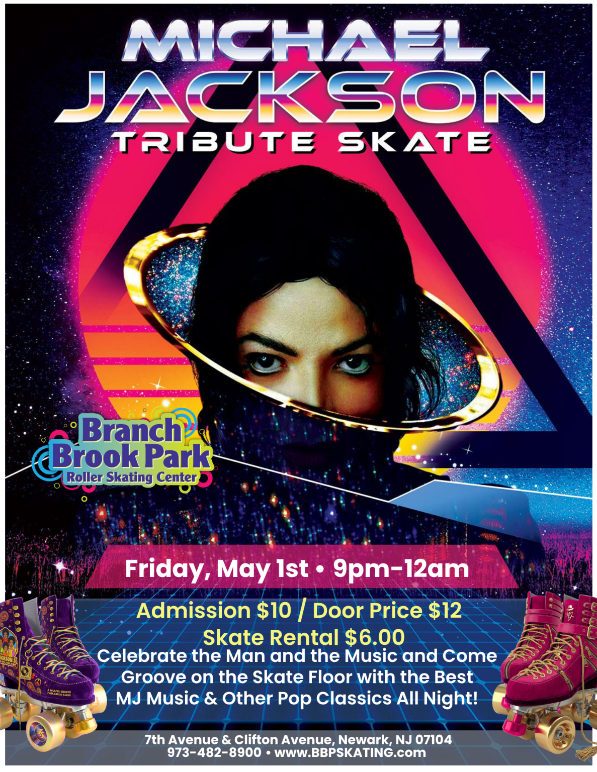 Michael Jackson Tribute Skate | Branch Brook Park Skating