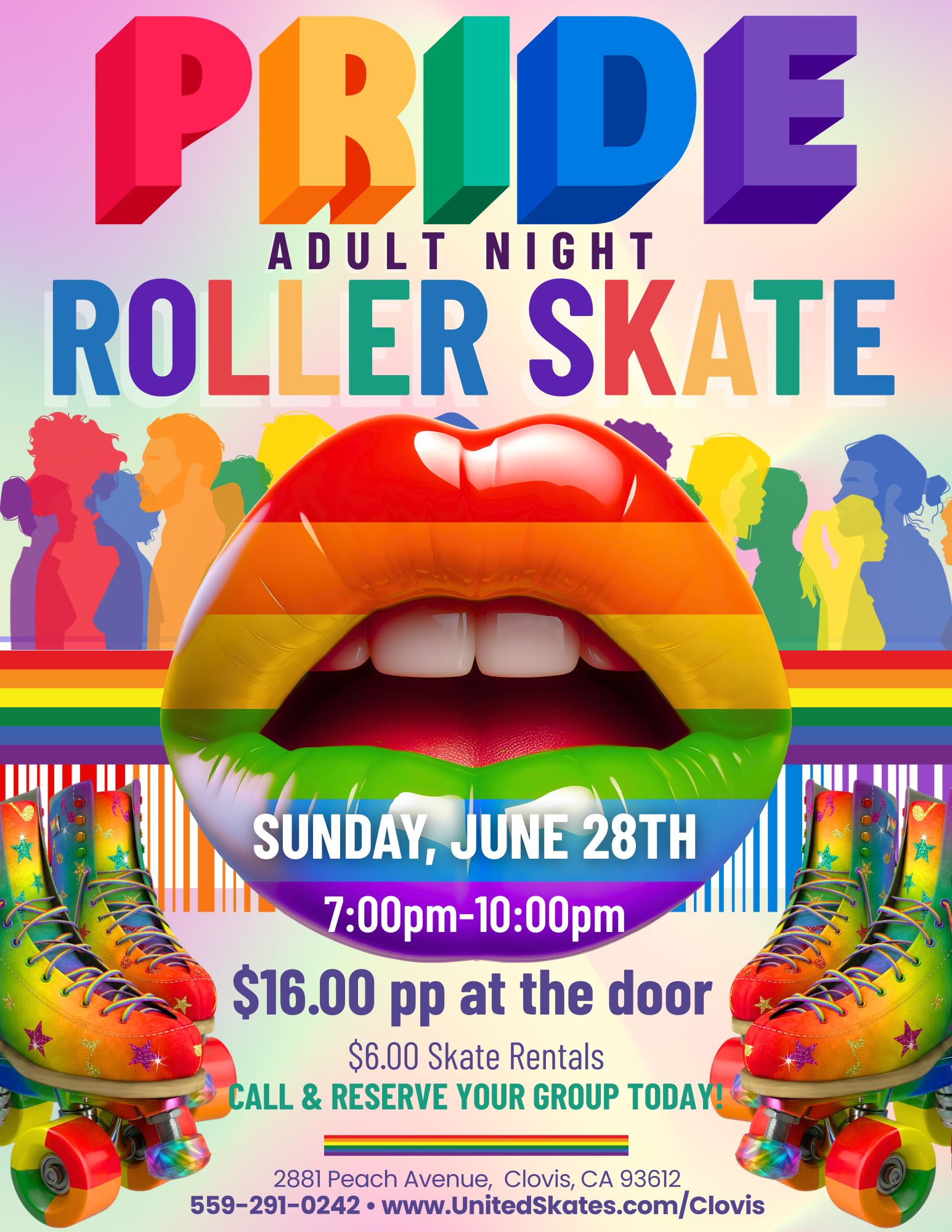 AYCE Pride Day Roller Skate (1)