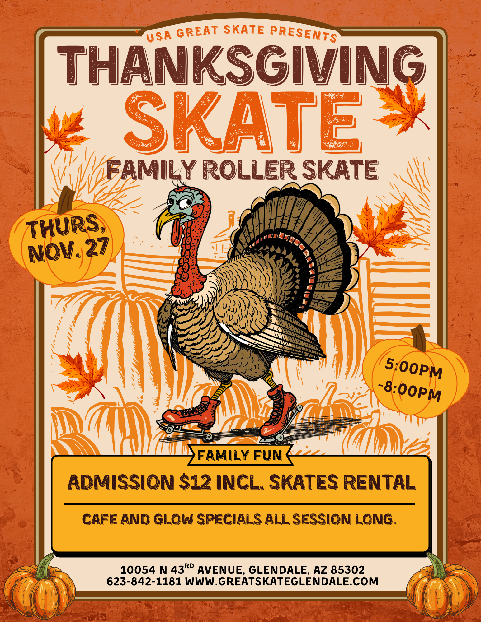 Thanksgiving Family Skate