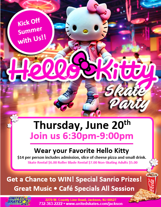 United Skates Jackson Hello Kitty