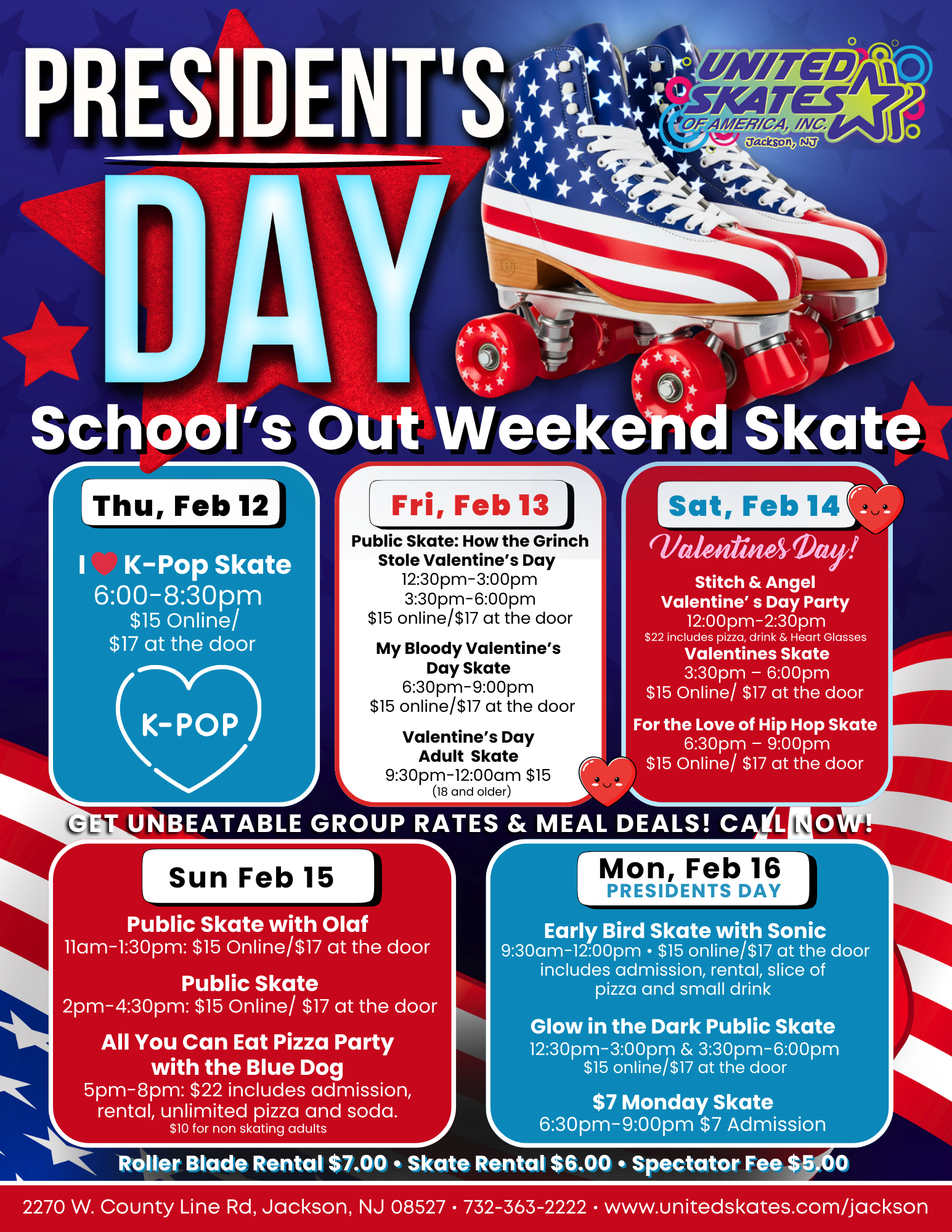 Fun Schools Out Roller Skating
