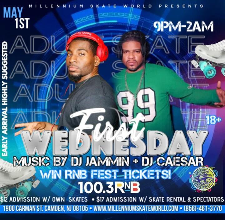 1st Wednesday Adult skate