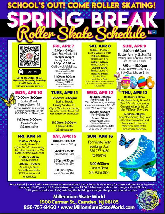 Spring Break Skating at Millennium Skate World