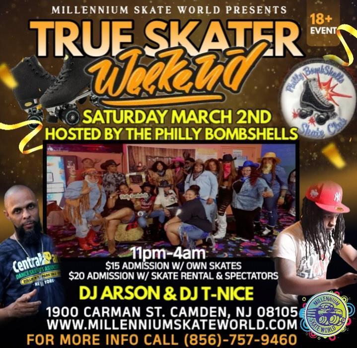 True Skater Weekend - Adult party