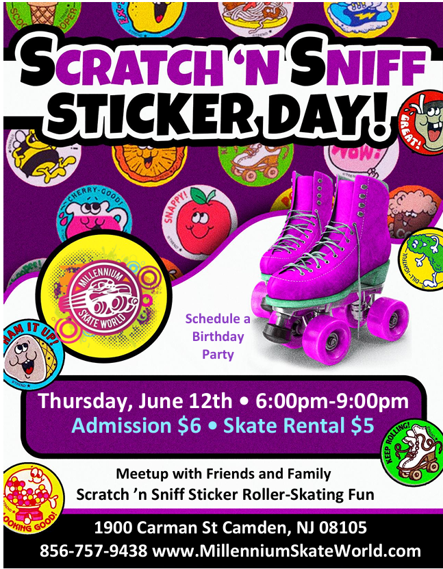 Sniff Sticker skate