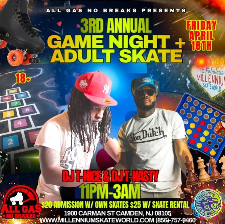 Adult game night