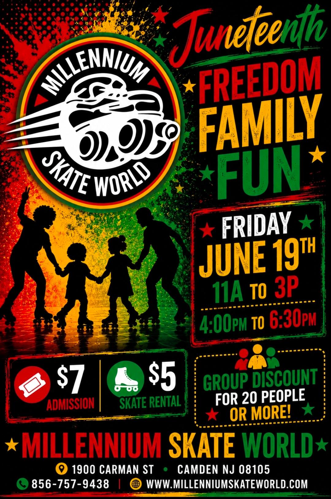 Juneteenth Family Skate