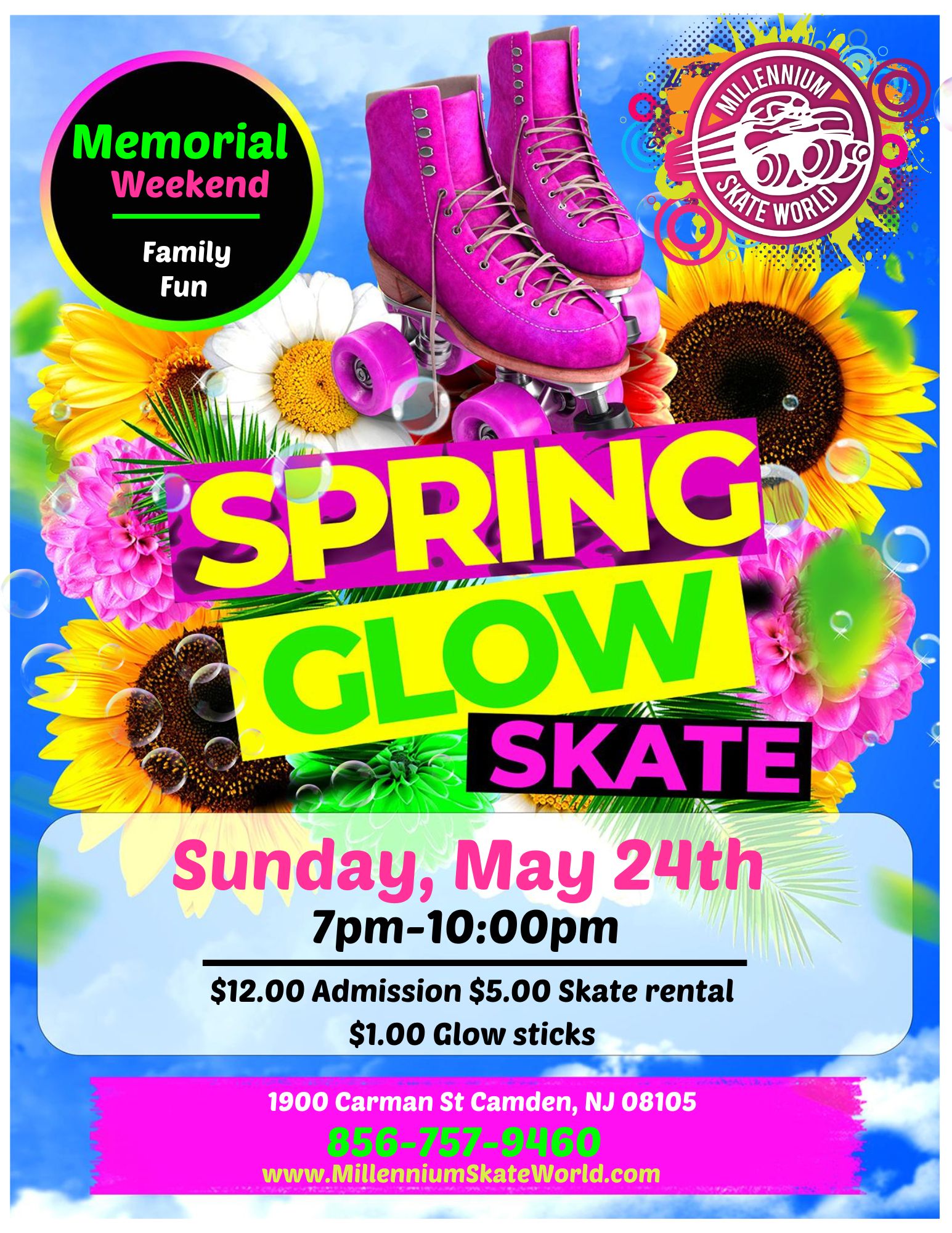 Spring Glow skate