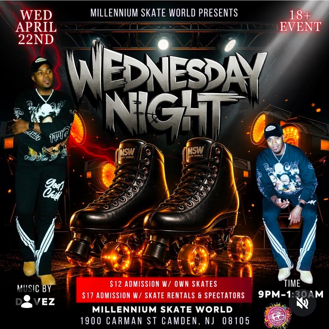 Adult night skate