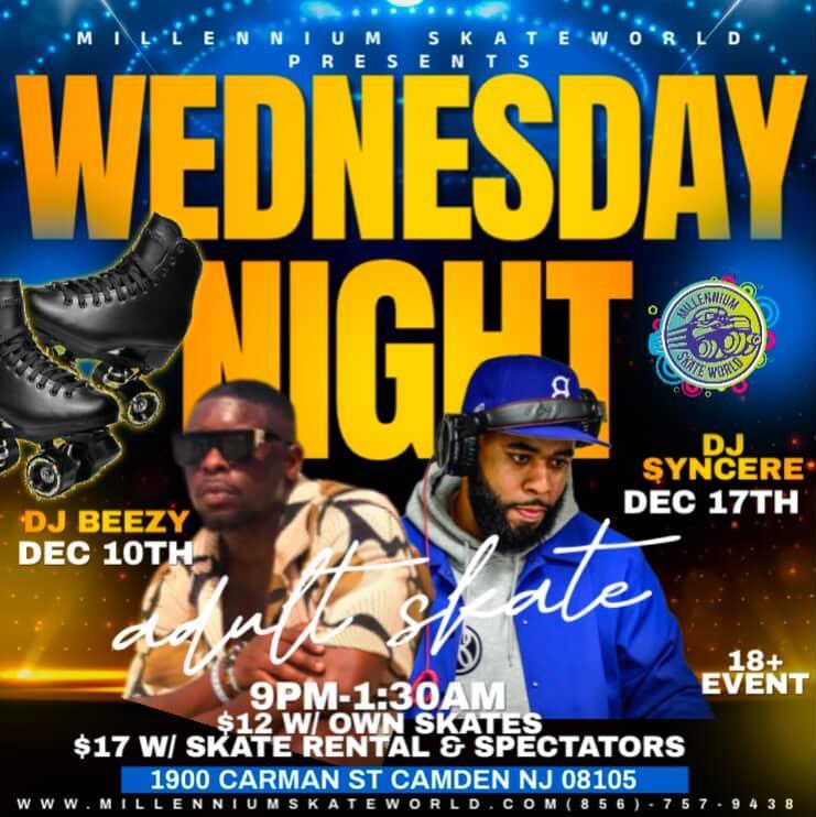 Adult night skate