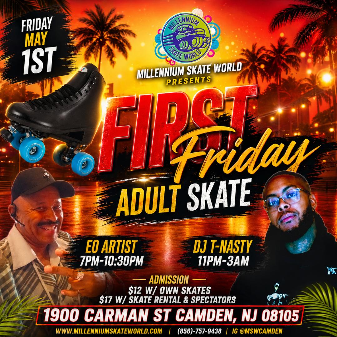 Adult night skate