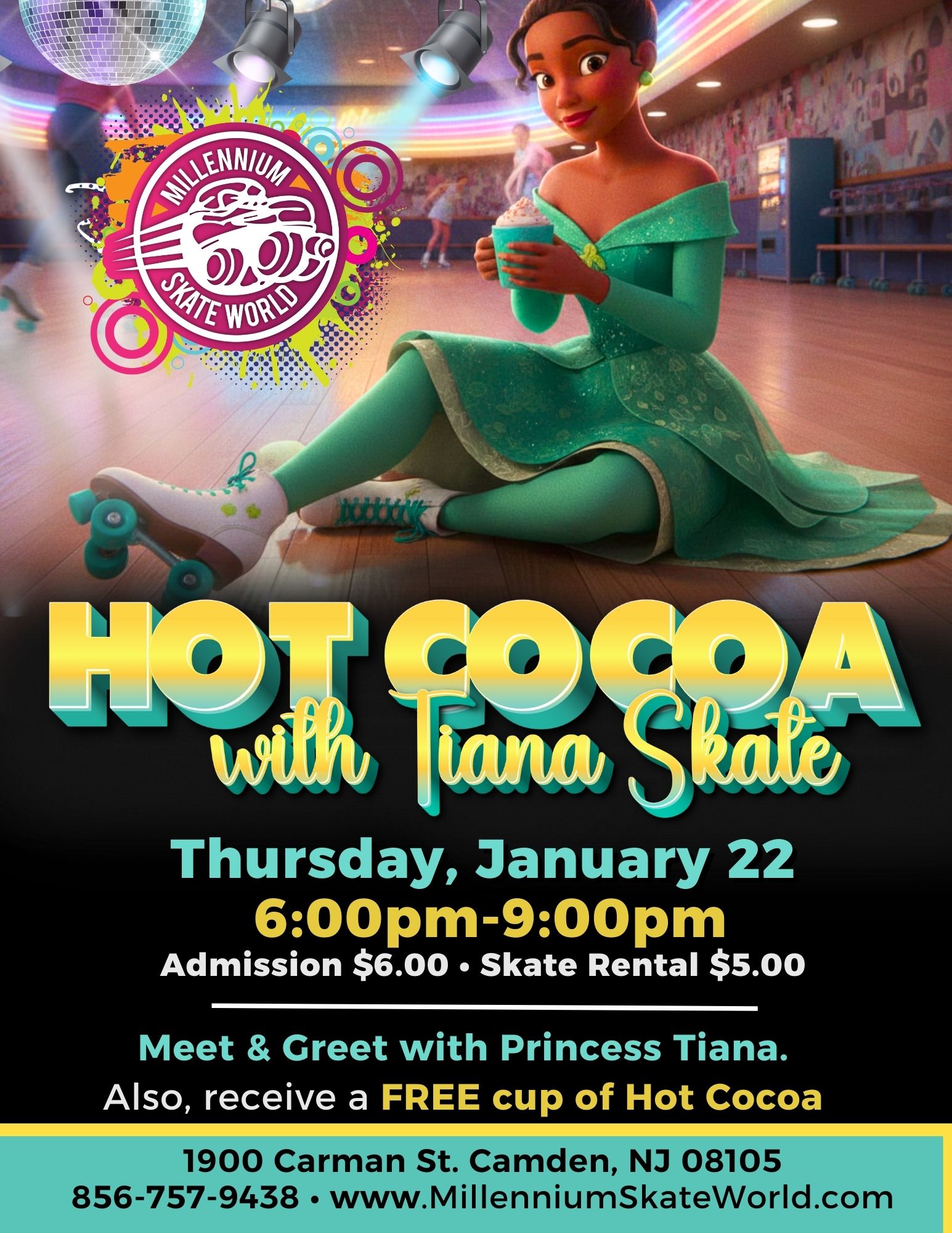 Hot Cocoa with Tiana