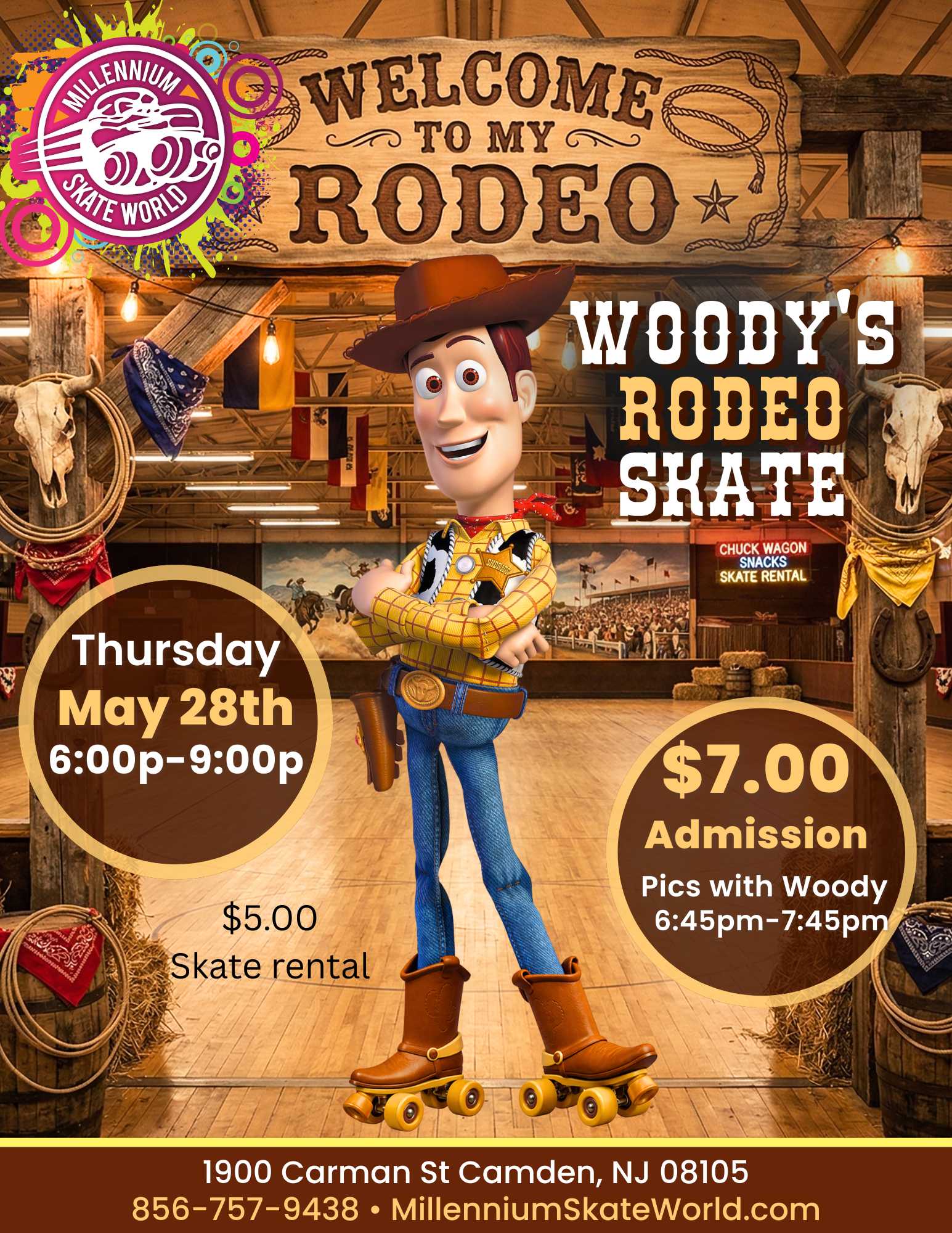 Woody family skate