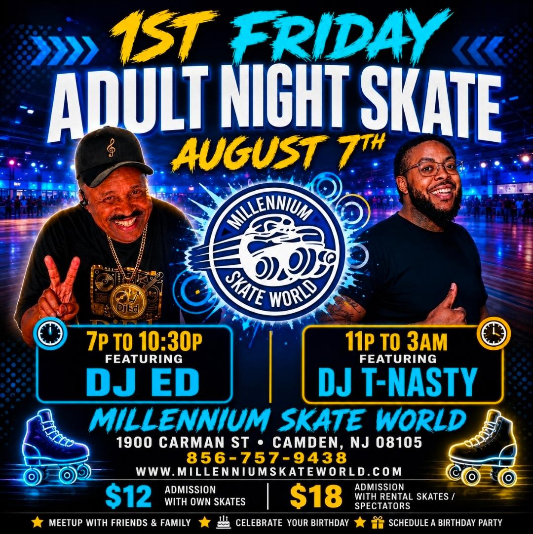 1st Friday Adult Skate