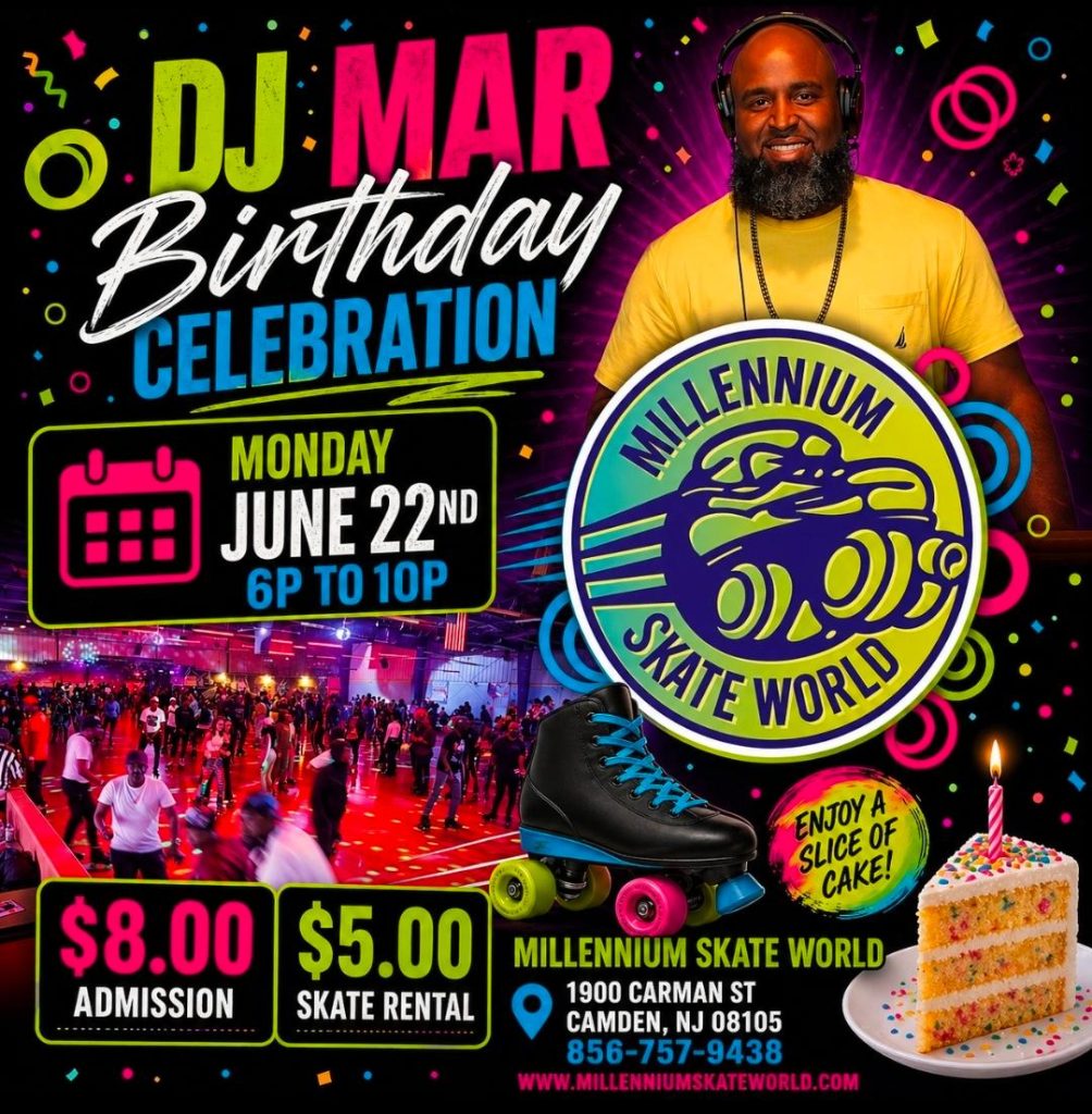 DJ Mar Birthday skate