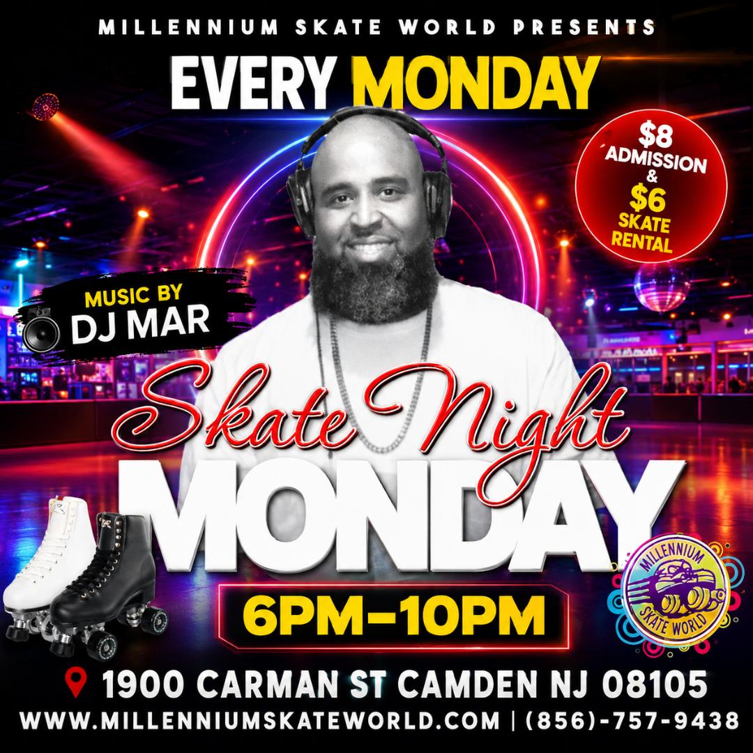 Monday 6p-10pm