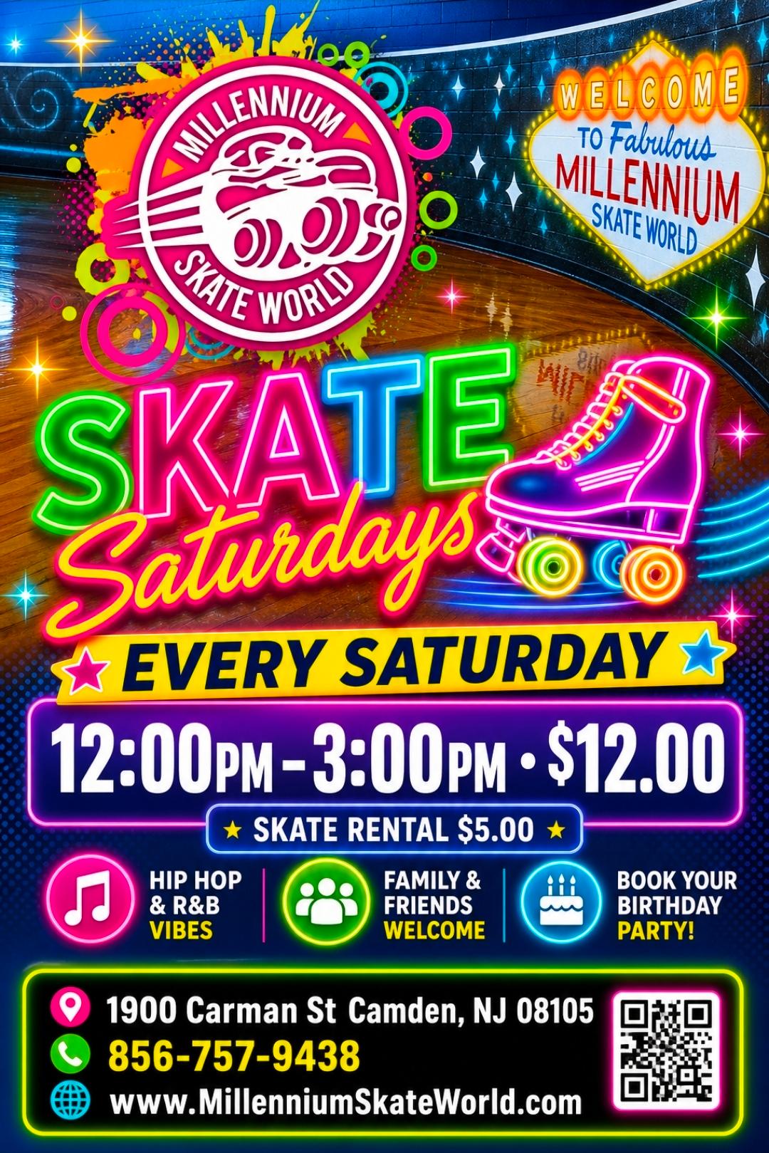 Saturday 12pm flyer