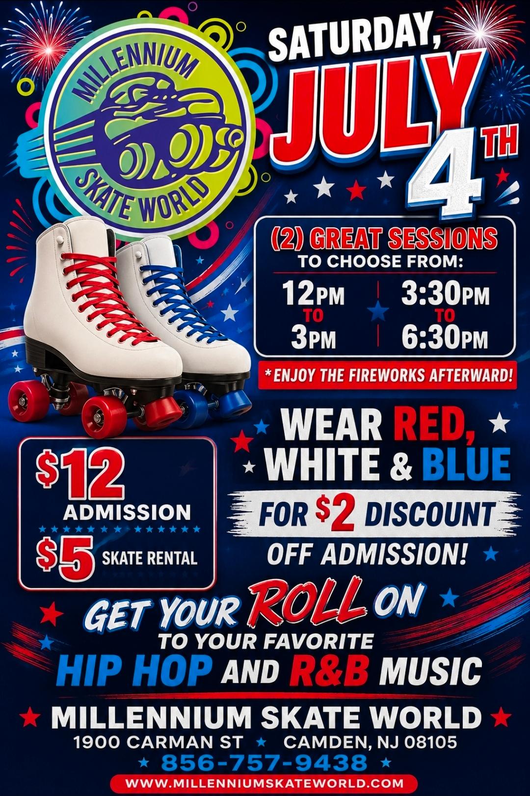 4th of July Family Skate