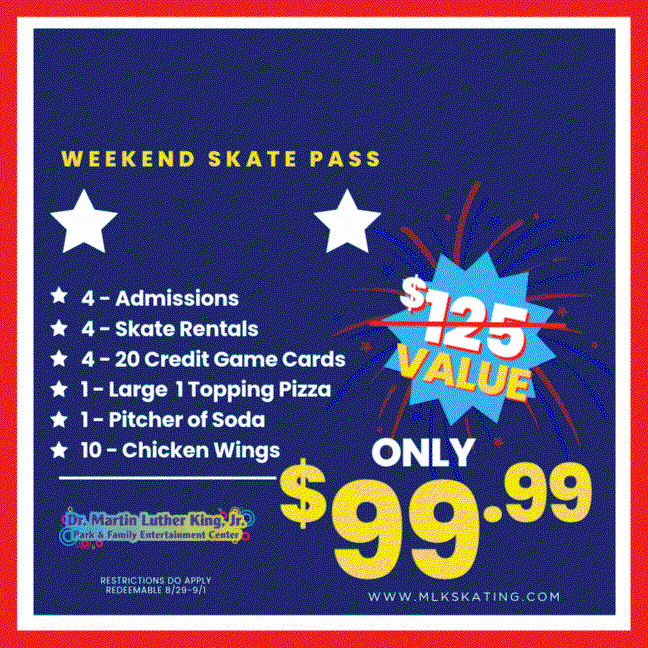 MLK Labor Day Weekend Pass