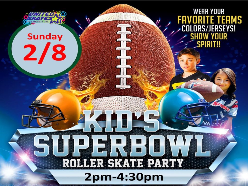 Kids Superbowl Skate at United Skates RI