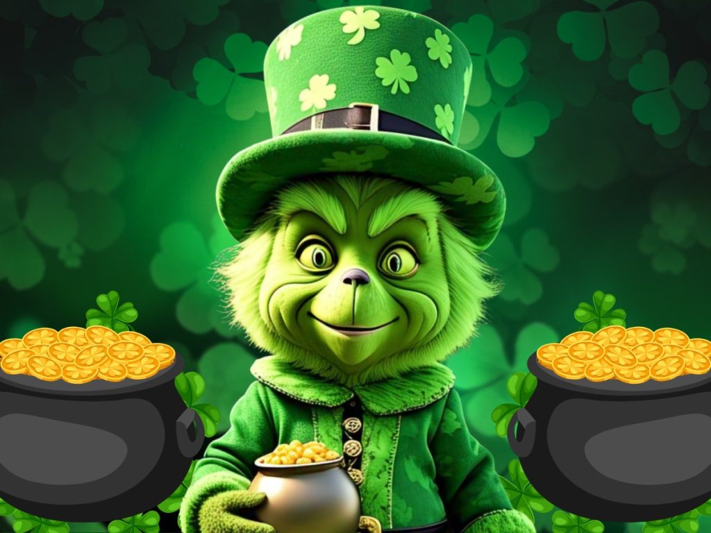 The Grinch Steals St.Patrick's Day at United Skates RI