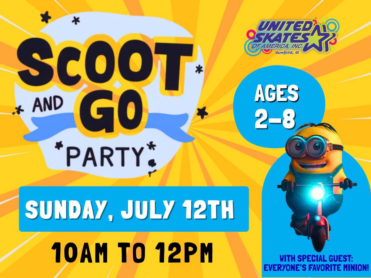 Minion Scoot and Go At United Skates RI