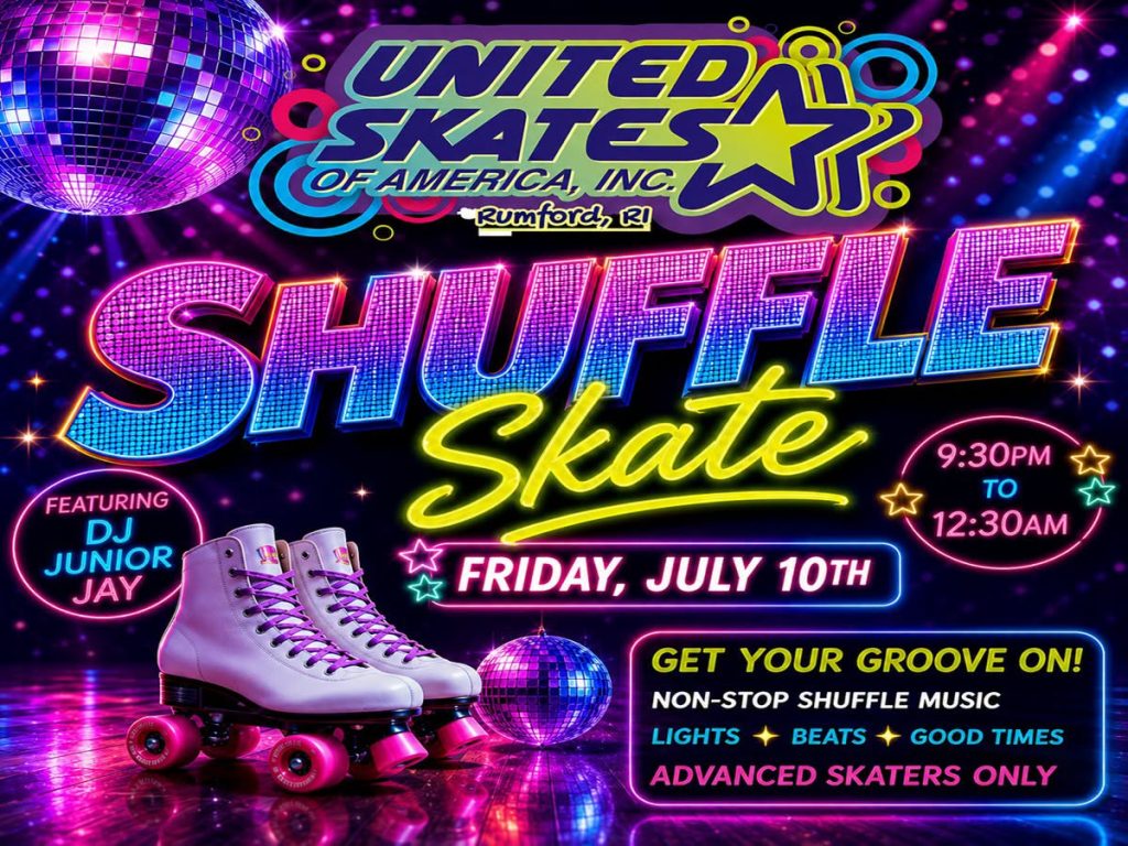 Shuffle Skate at United Skates RI