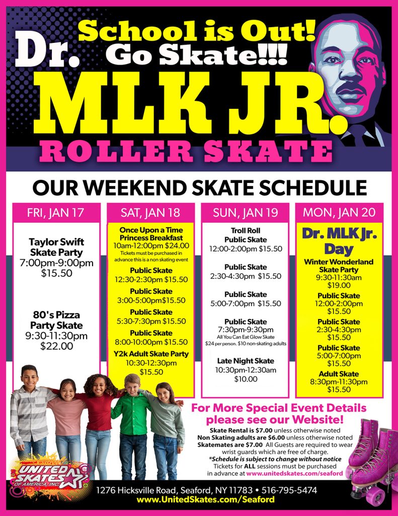 Schools Out MLK Weekend at United Skates