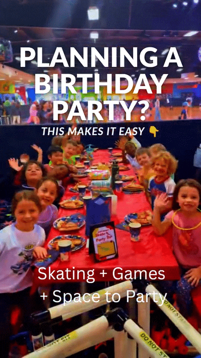 Best Kids Party Place is United Skates in Long Island, NY