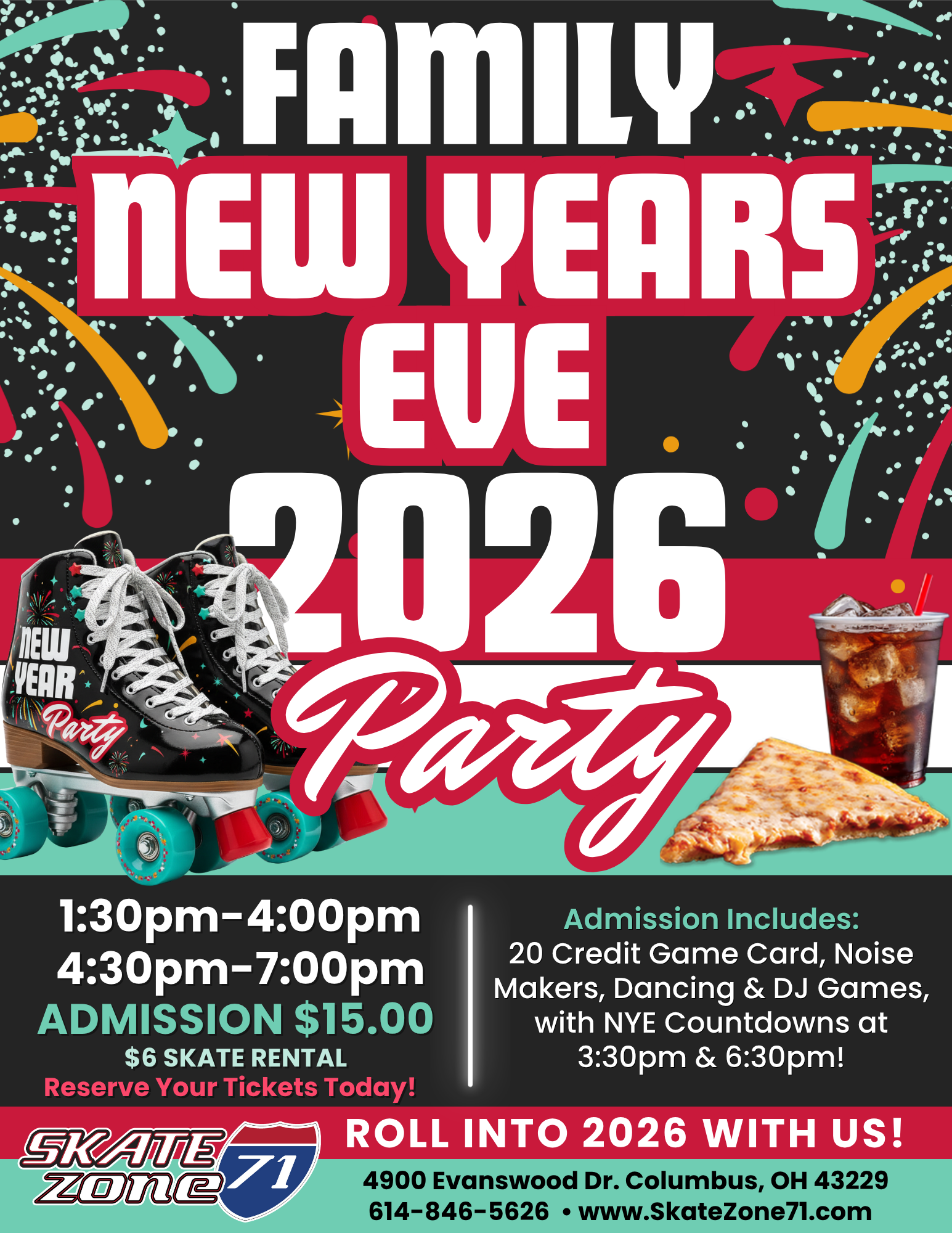 12.31 Family New Years Eve Party – 2026