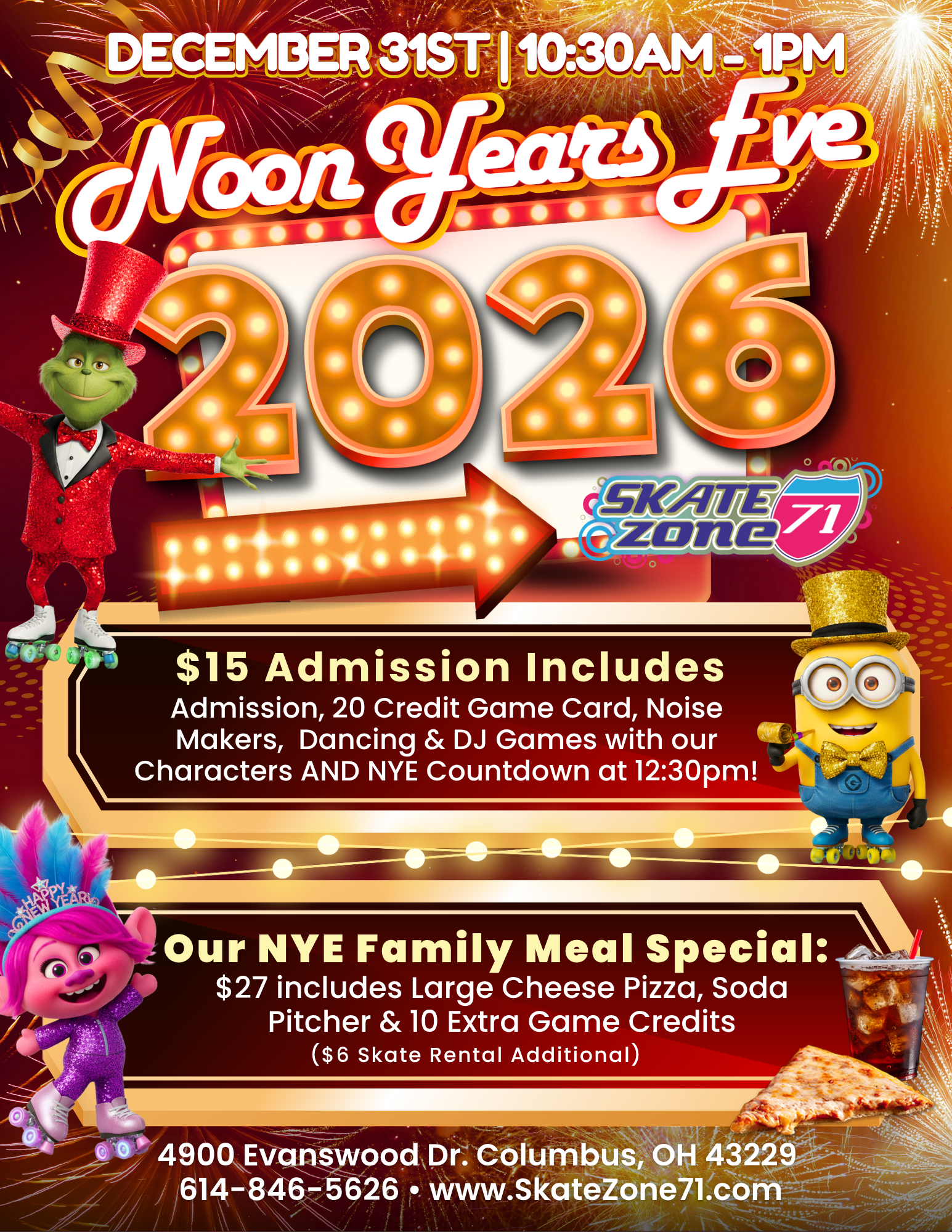 12.31 Noon Years Skate – 2025