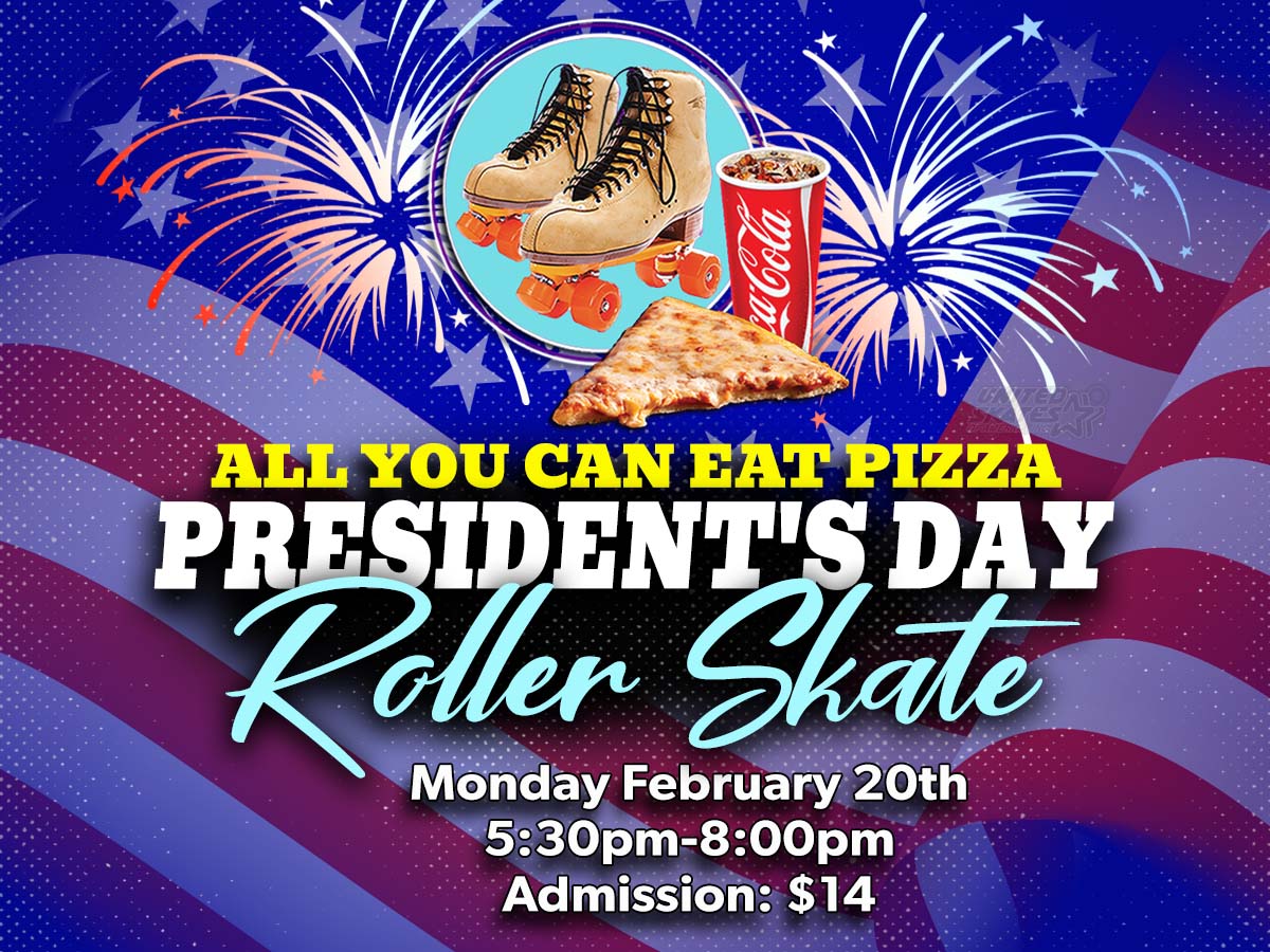 presidents day skate at skate world