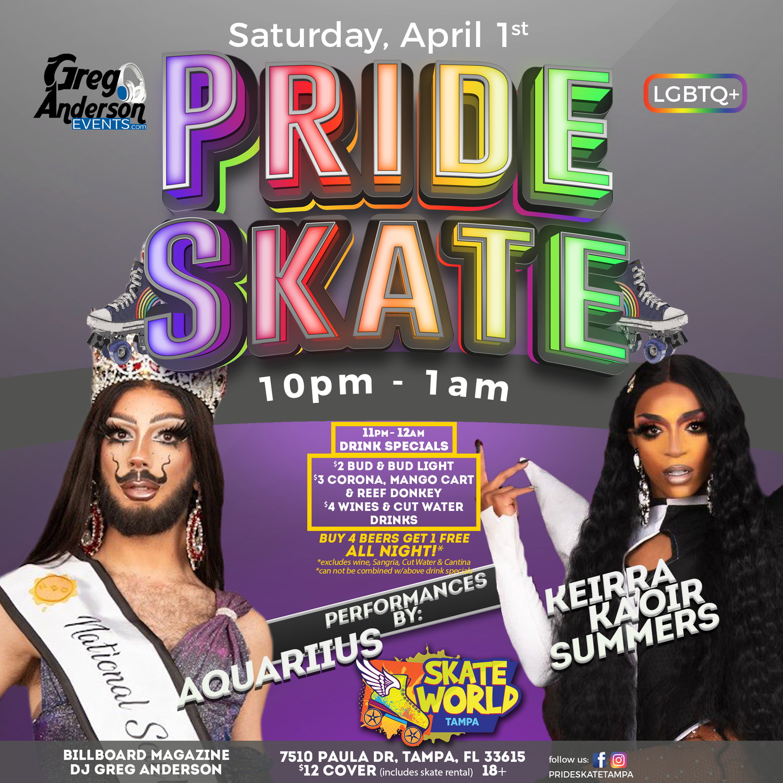 Pride Night at Skateworld