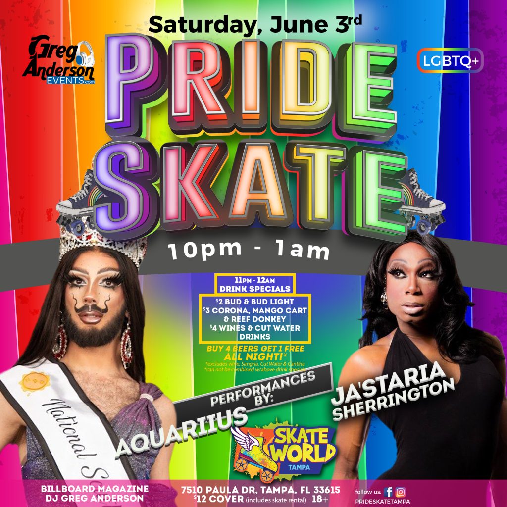pride skate at skate world