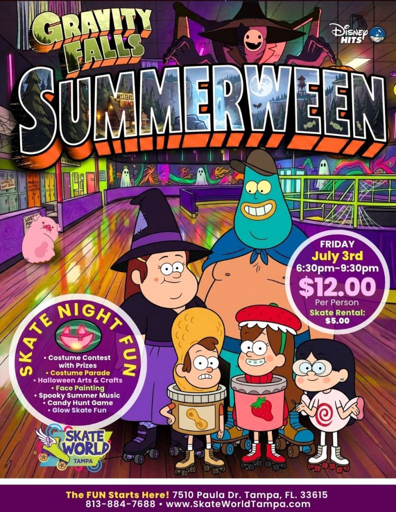 Summerween Skating and Laser Tag at Skateworld Tampa