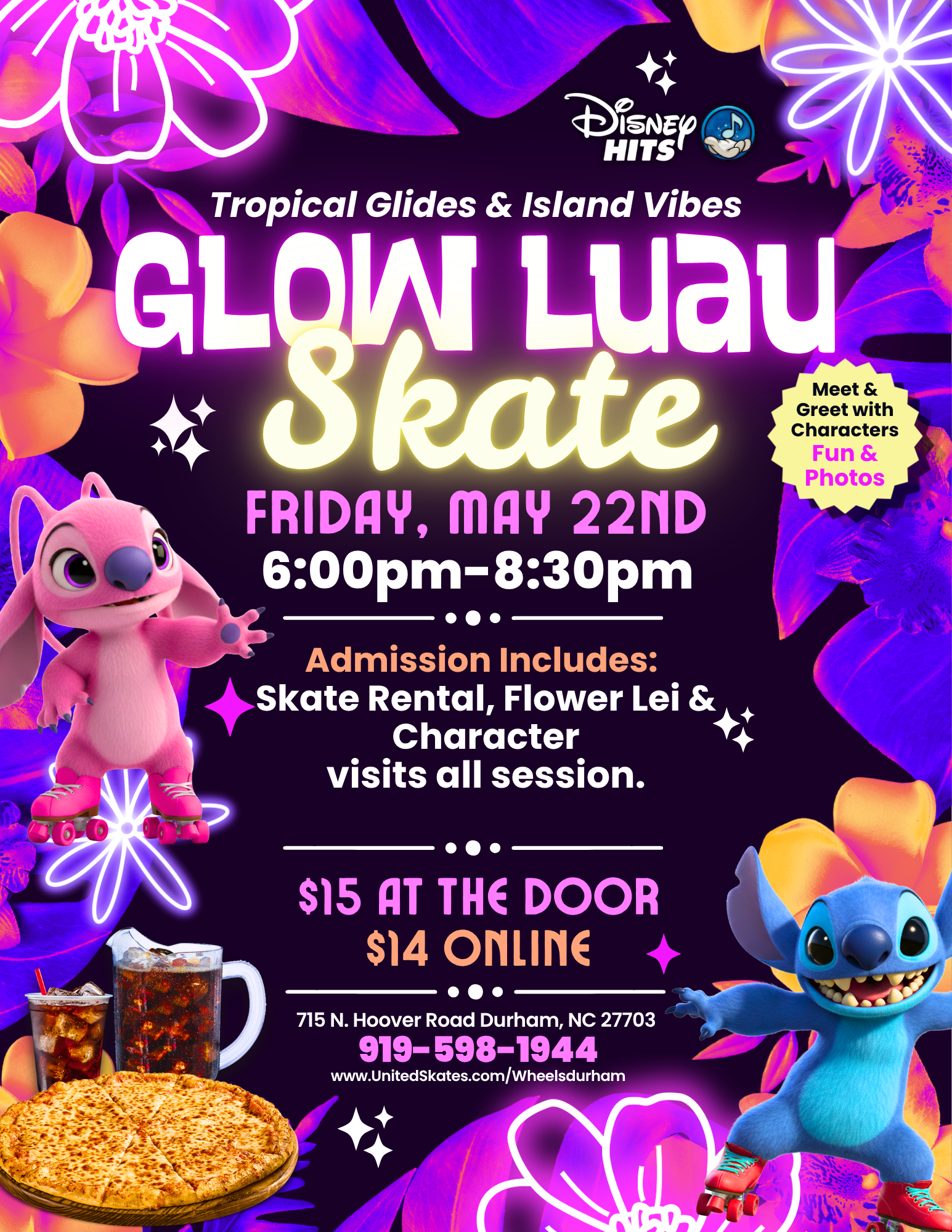 Glow Luau Skate