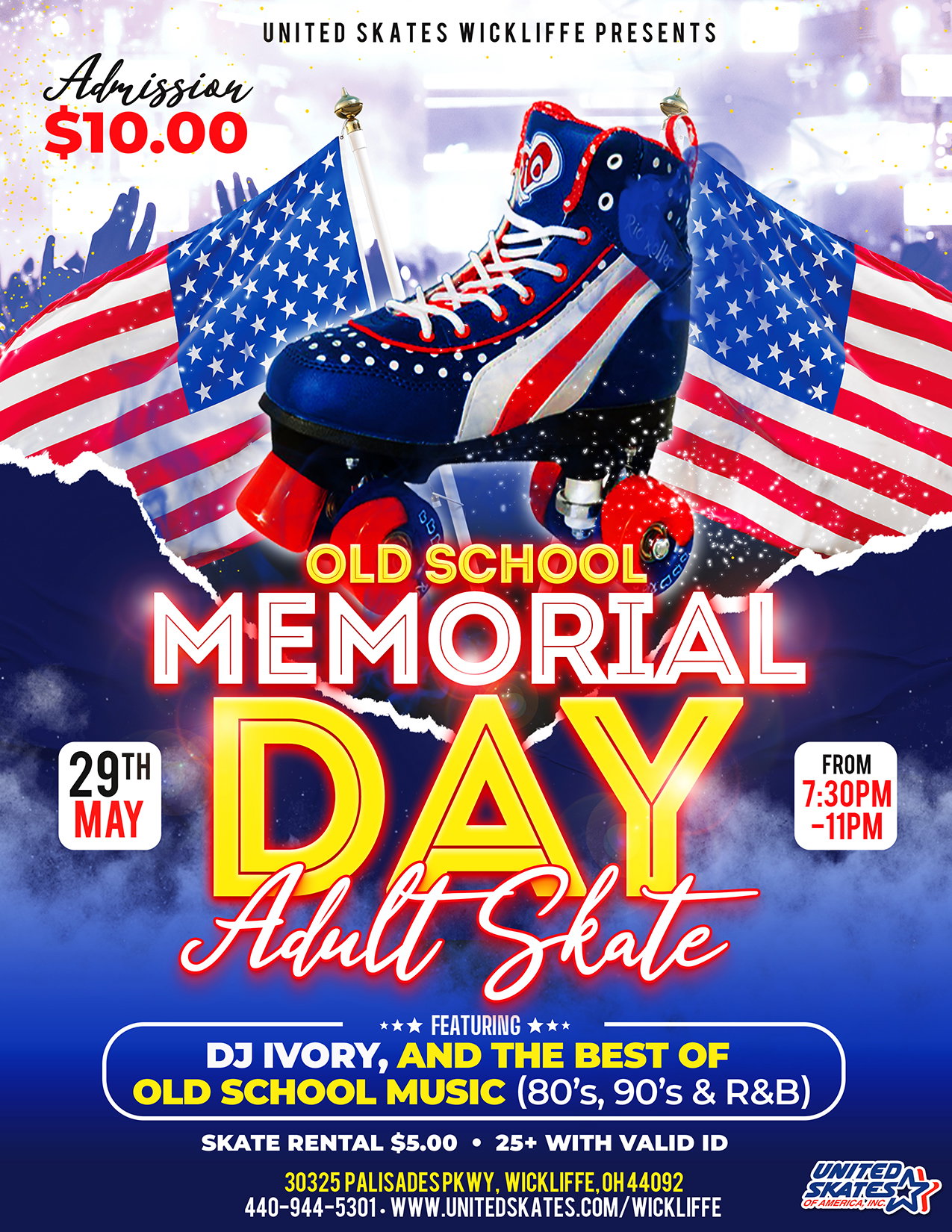 Memorial Old School Skate