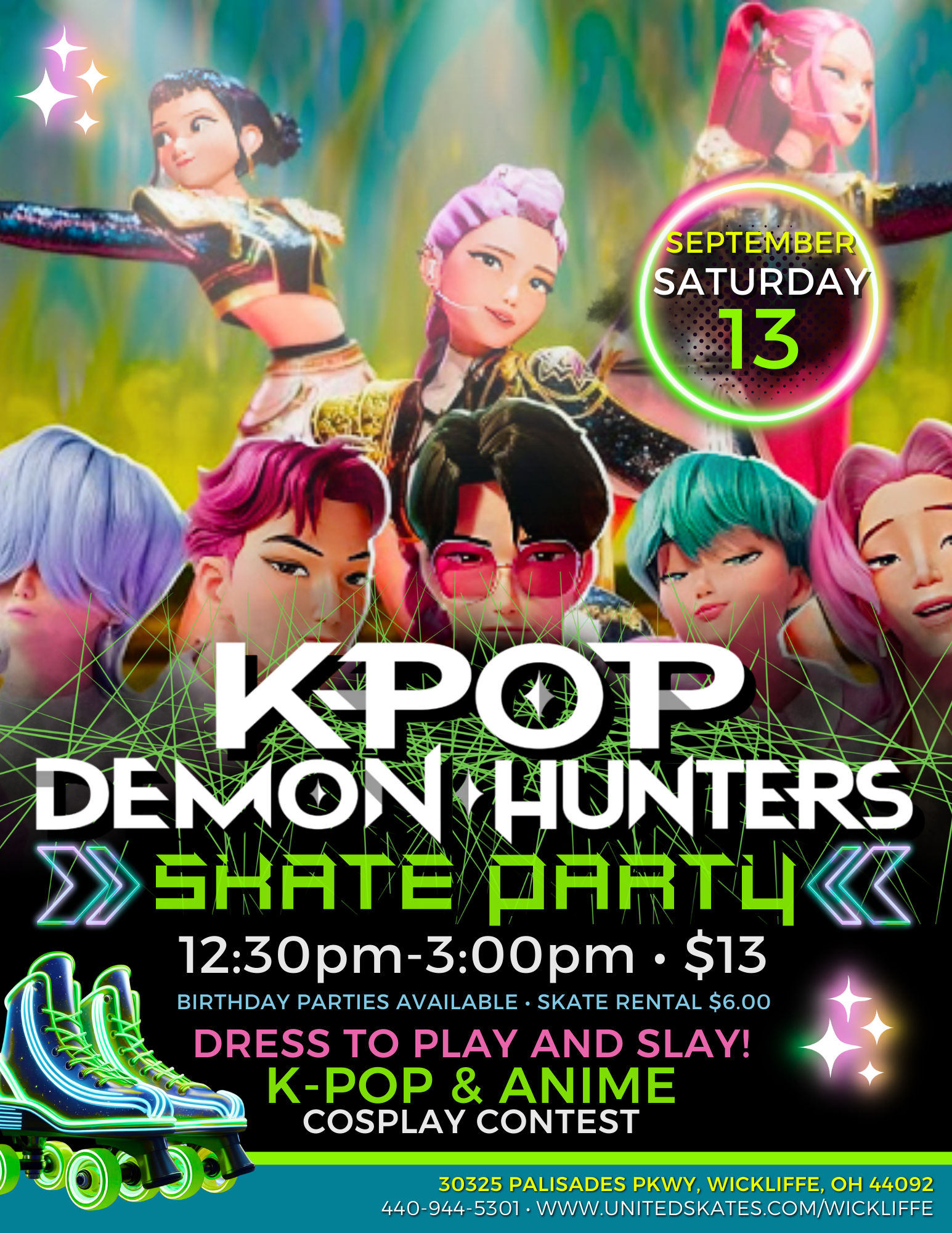 KPOP Demon Hunters Skate