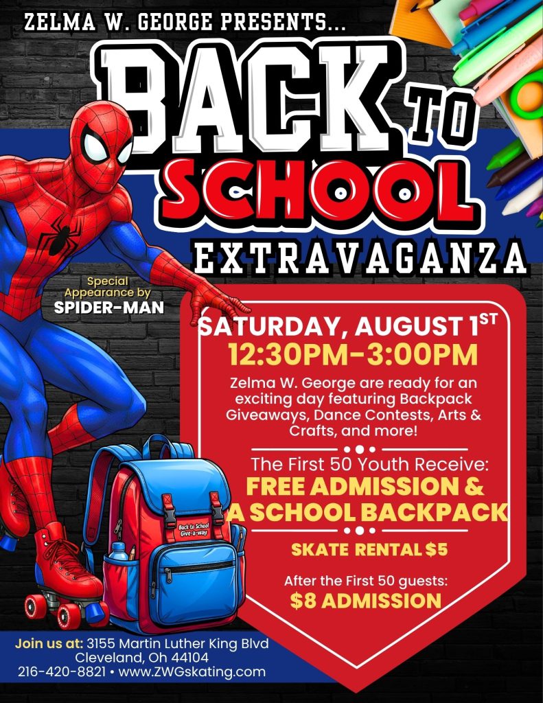 Back to School Extravaganza Roller Skate at ZWG