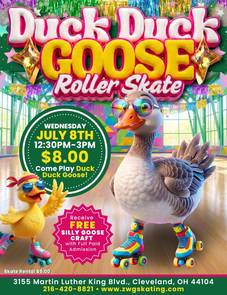 Duck Duck Goosey Roller Skate at ZWG