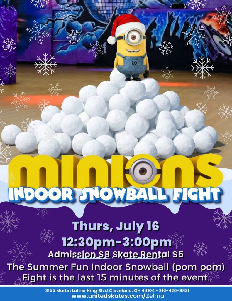 Minion Snowball Roller Skate at ZWG
