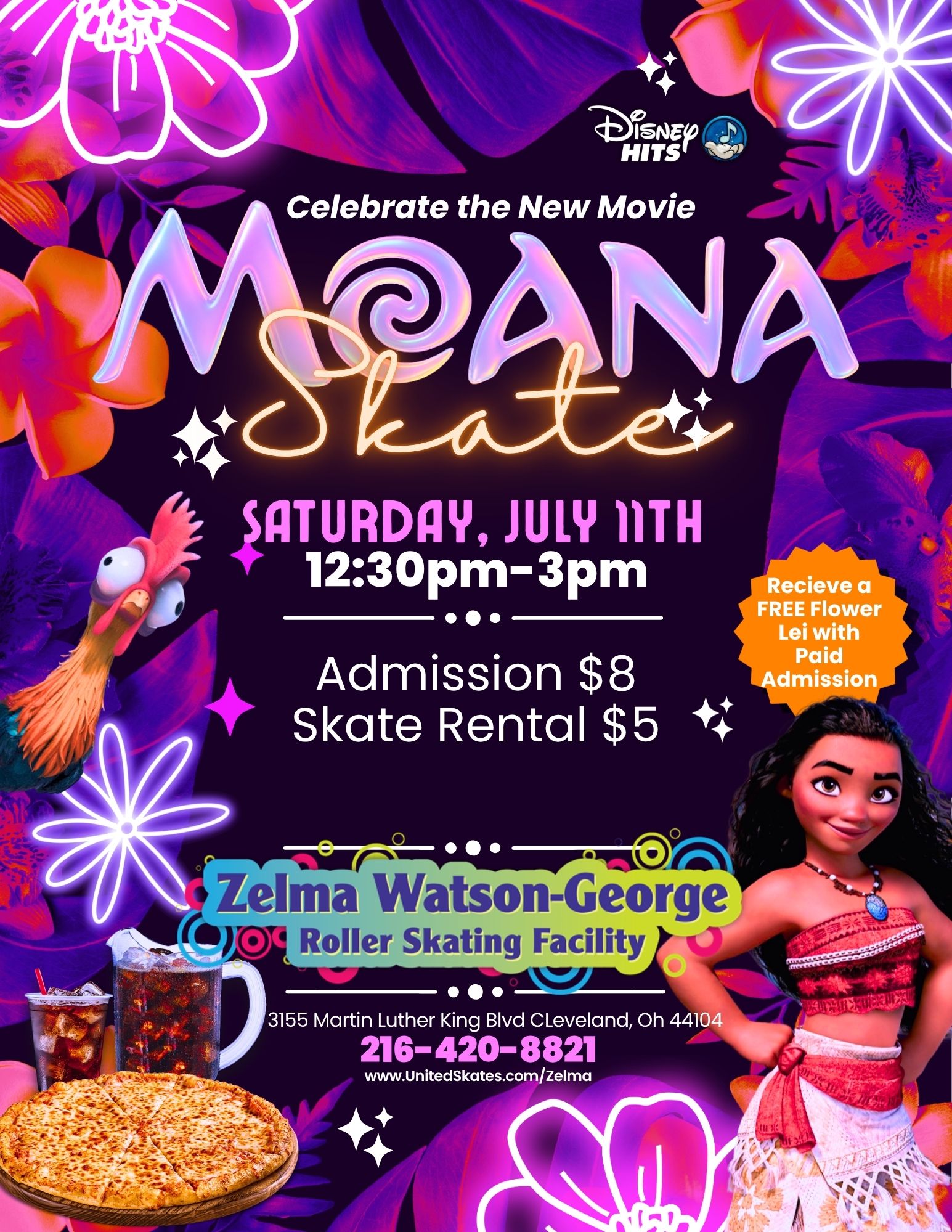 Moana Roller Skate at ZWG