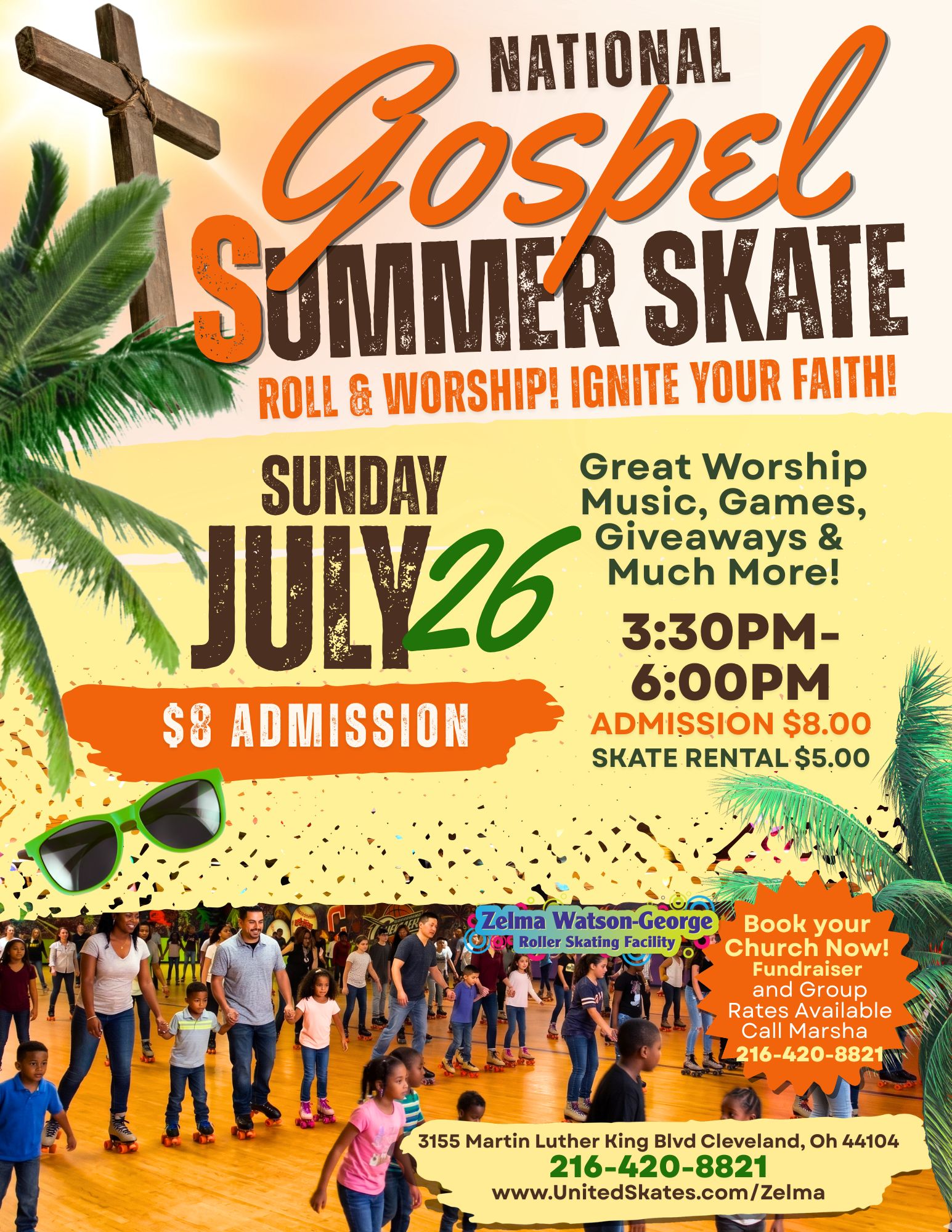 National Gospel Roller Skate at ZWG