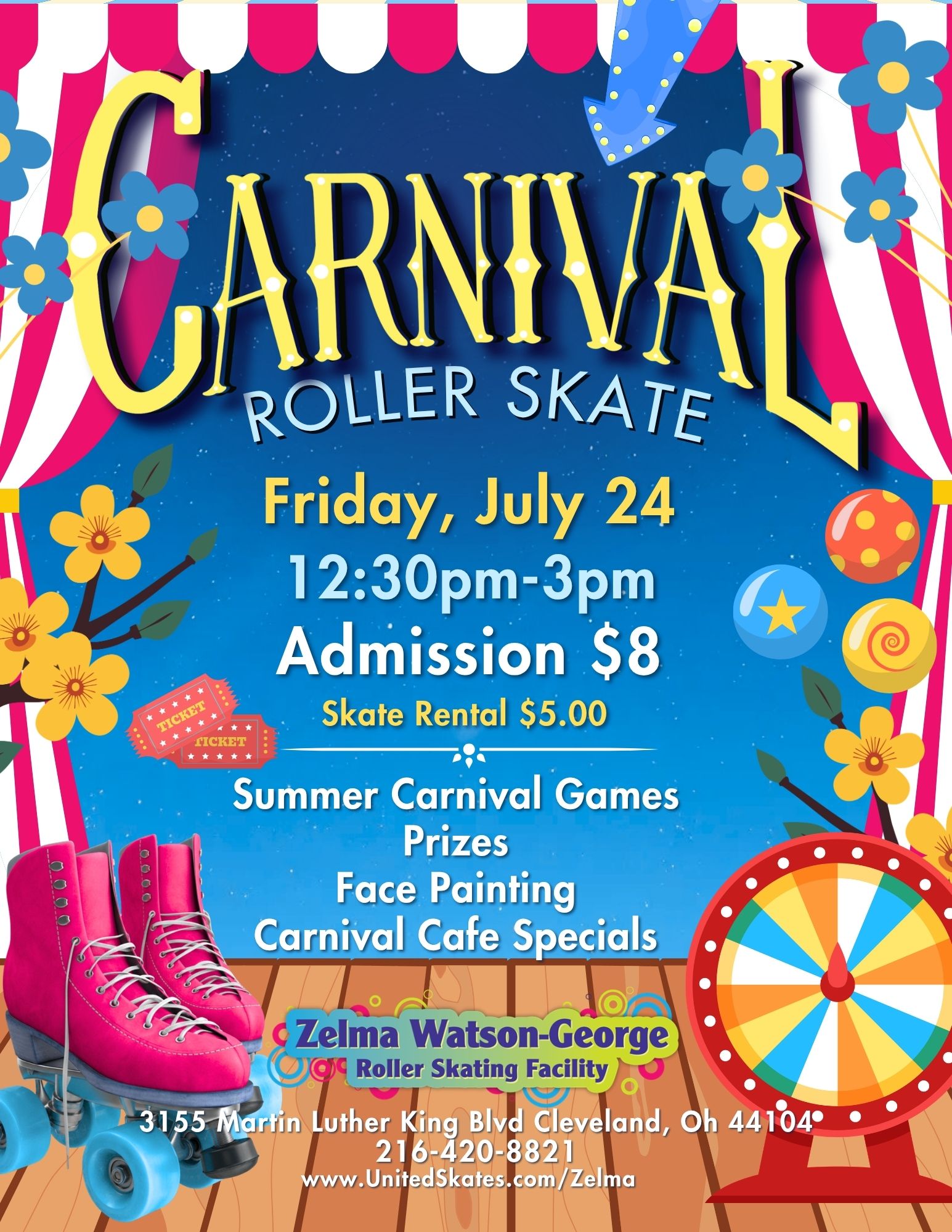 Spring Carnival Roller Skate at ZWG